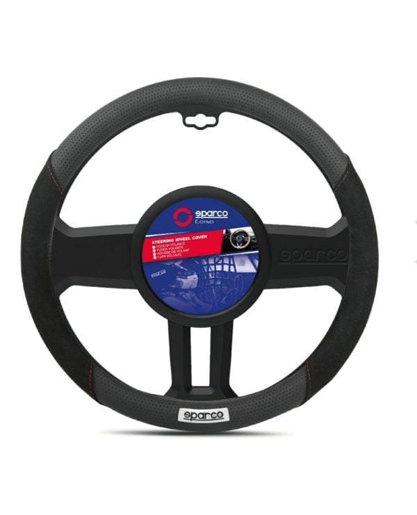 CUBRE VOLANTE SPARCO NEGRO