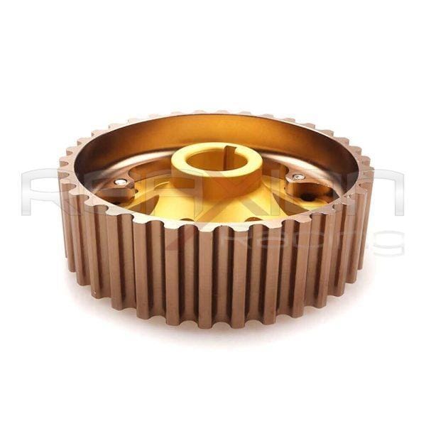 PIÑONES DE LEVA AJUSTABLE HONDA B16A B16B B18C DORADO - Imagen 4