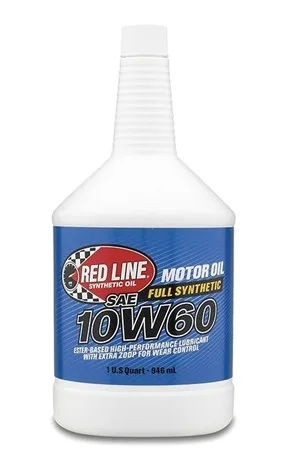 ACEITE DE RED LINE 10W60 - CUARTO DE GALÓN