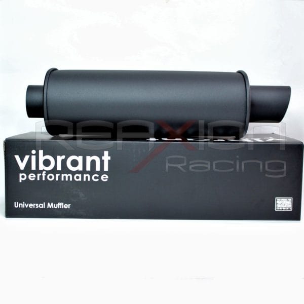 STREET POWER MUFFLER CON COLA VIBRANT 2,5" FULL BLACK