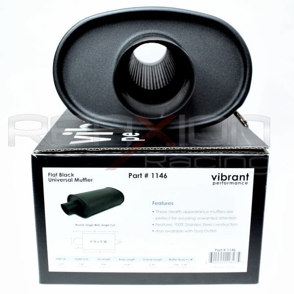 STREET POWER MUFFLER CON COLA VIBRANT 2,5" FULL BLACK - Imagen 8