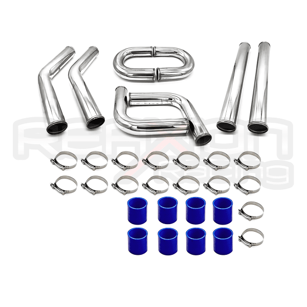 Kit Cañeria / Tuberia 3 pulg Aluminio 500mm para Intercooler Frontal