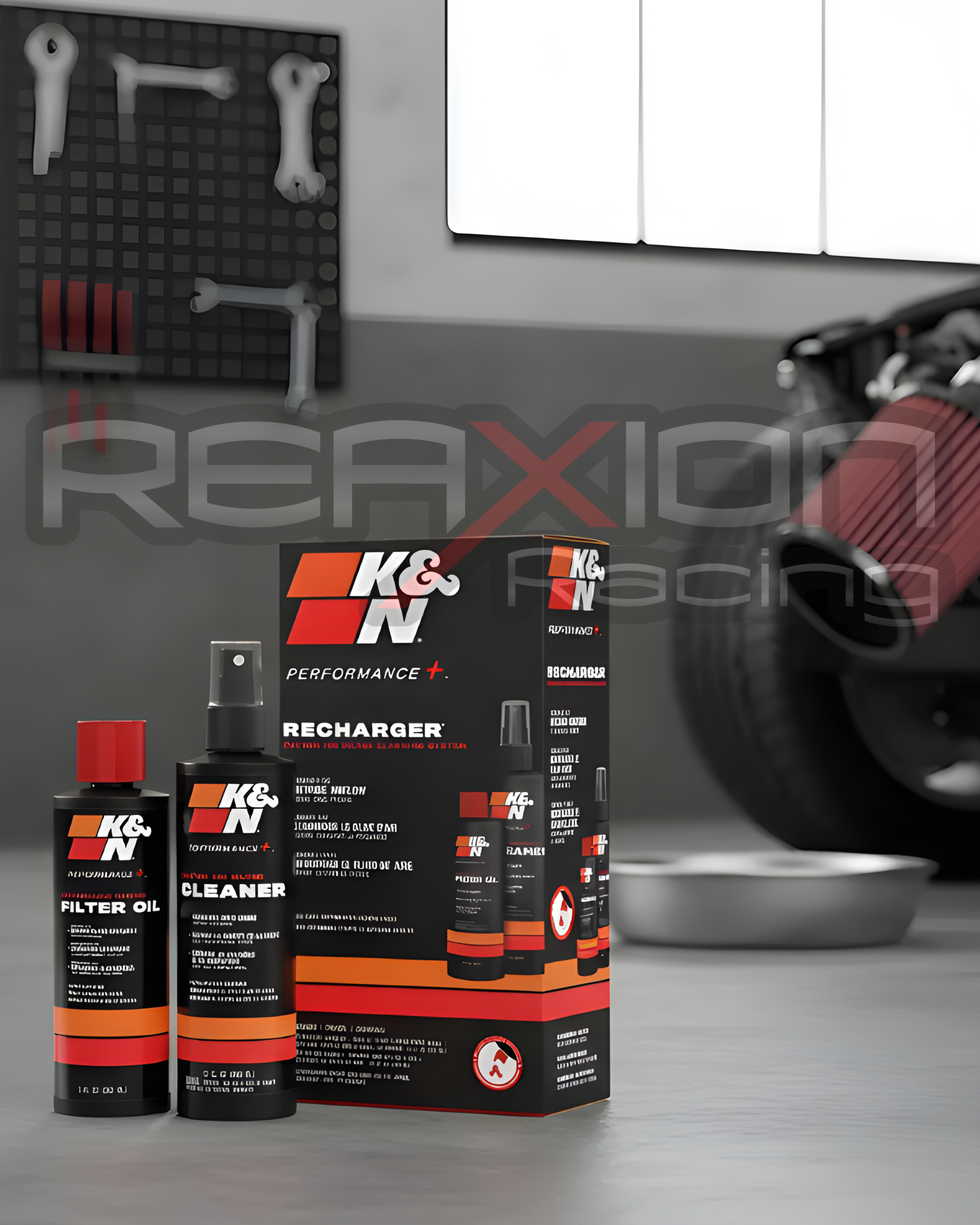 KIT DE LIMPIEZA FILTROS DE AIRE K&N 99-5050