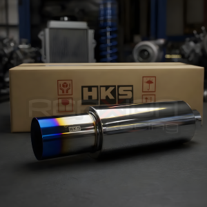 Escape Alto Flujo Muffler HKS Punta Ionizada 2" - 3.5"