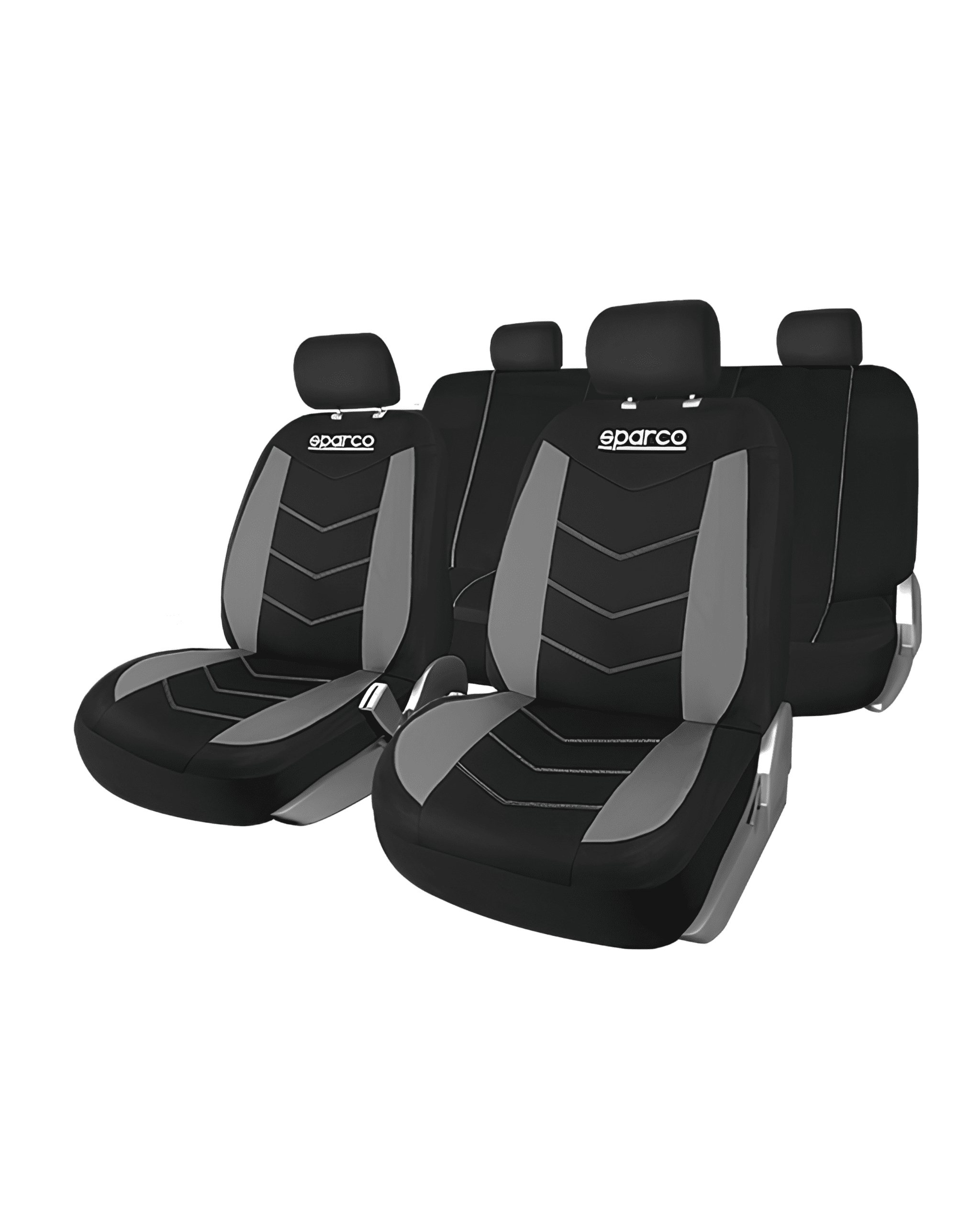 CUBRE ASIENTO SPARCO BORDE GRIS TELA ORIGINAL