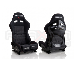 Butacas Bride Low Max Negras Costuras Rojas Talla L y XL