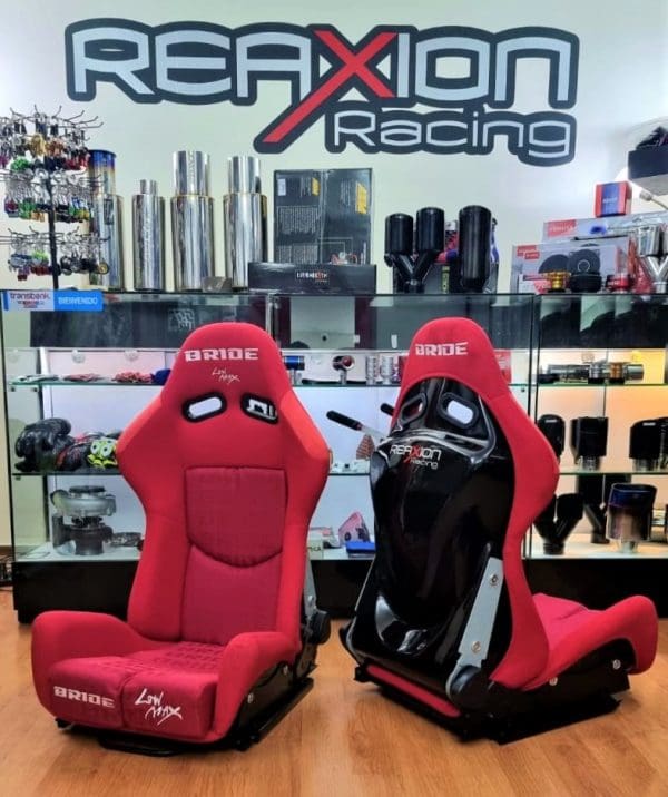 Par Butaca Low Max Roja Reclinable Talla L y XL