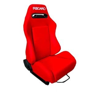 Butacas Italy Gamuza Roja Logo Grande Reclinables unidad