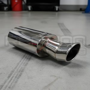 ESCAPE ALTO FLUJO HKS JASMA CROMADO SALIDA BOCA PATO