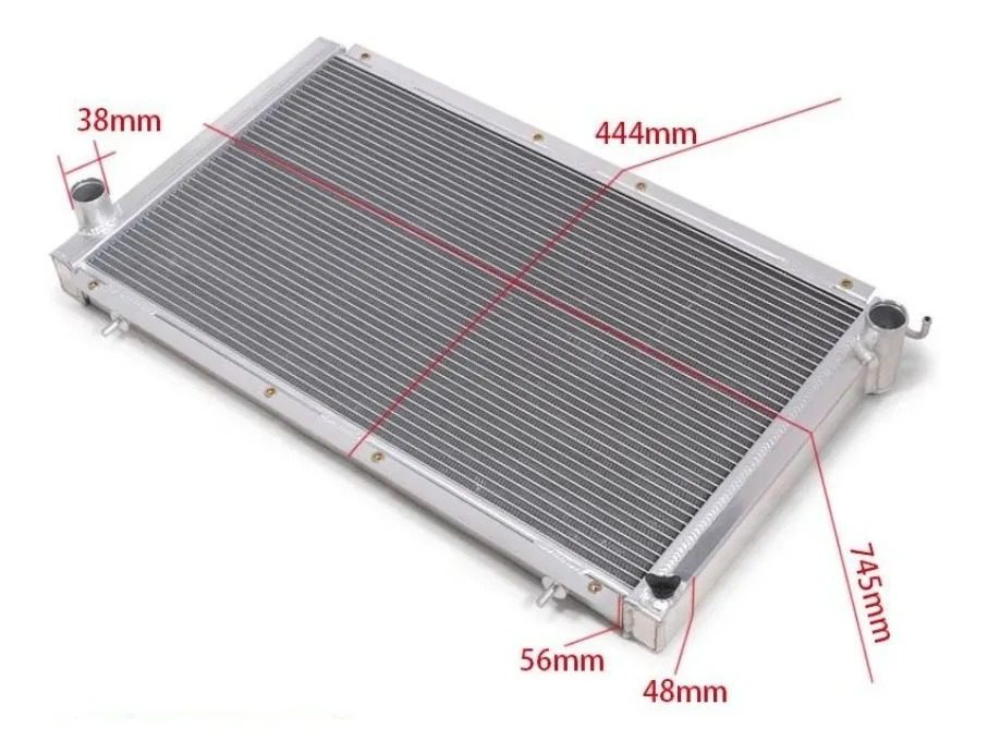 RADIADOR ALUMINIO SUBARU IMPREZA GC8 92-00 WRX STI - Imagen 2