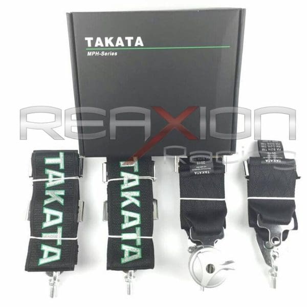 SET CINTURÓN DEPORTIVO TAKATA NEGRO