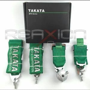 SET CINTURÓN TAKATA DEPORTIVO VERDE