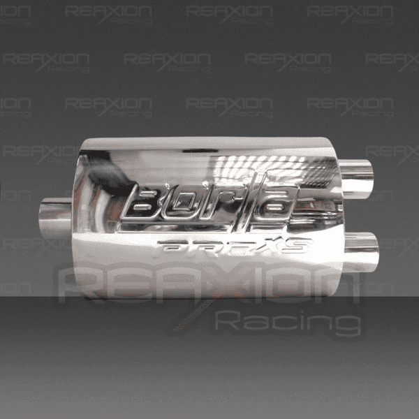SILENCIADOR ALTO FLUJO TYPE BORLA PRO XS ENTRADA 2" A DOBLE SALIDA 2"