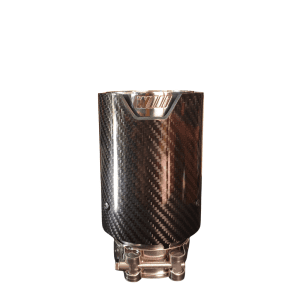 COLA DE ESCAPE CARBONO LOGO M (BMW) 2,5" A 3.75"