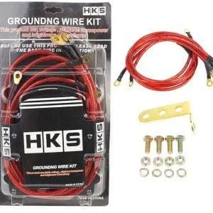 KIT CABLE A TIERRA 5 PUNTAS ROJO