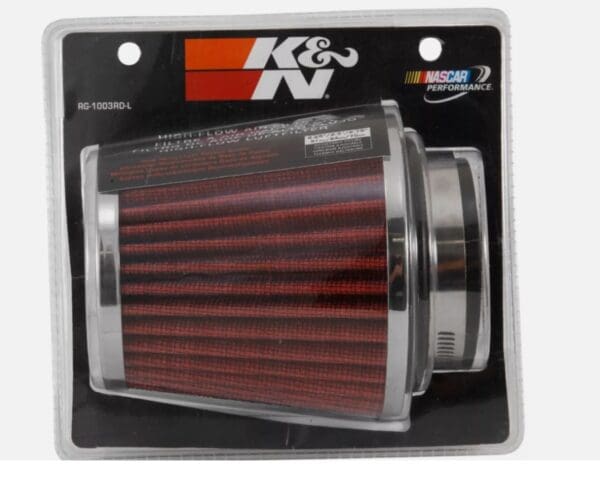 FILTRO DE AIRE K&N ORIGINAL 2,25" 2,5" 2,75" RG-1003RD-L