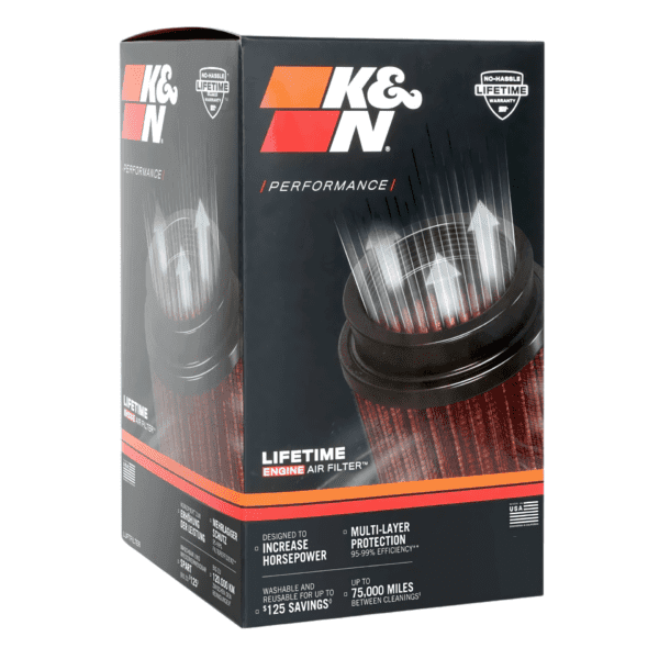 FILTRO DE AIRE K&N ORIGINAL 3" LARGO RU-4730 - Imagen 3