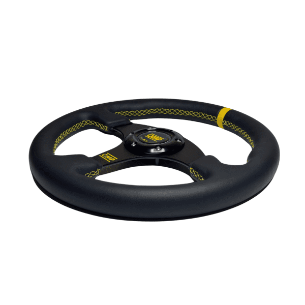 Volante OMP Plano  Cuero - Imagen 3
