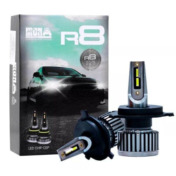 Kit Luces Turbo Led R8  Dakar 60.000 Lumenes
