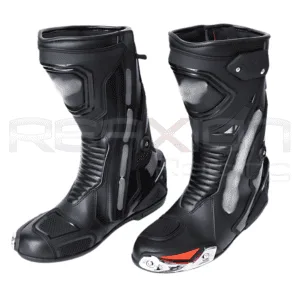 Botas Negras Detalles Blancos con Rojo