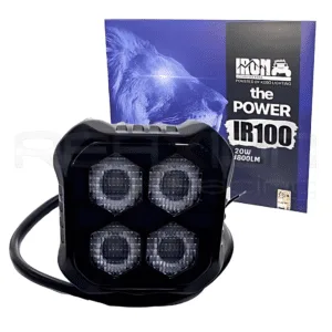 Faro Led IR100 Dakar Linea Premium Aluminio 20w