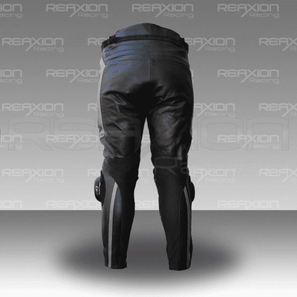 Pantalones De Cuero para Moto Logo Rojo - Imagen 4