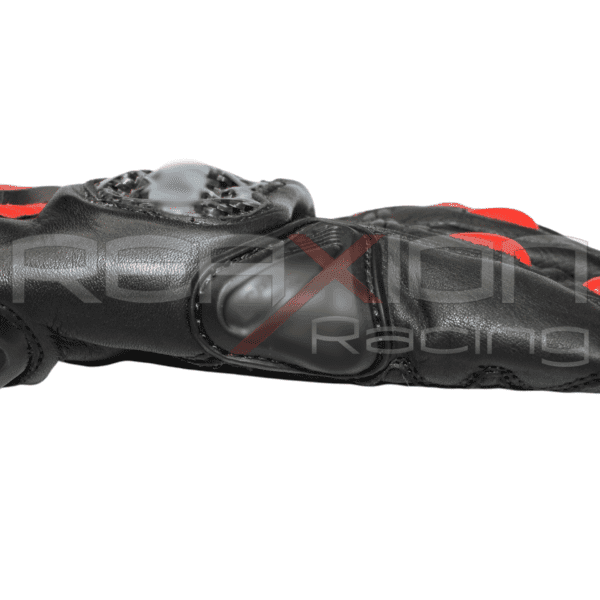 Guantes Rojos c/ Negro Largos Mujer - Imagen 4