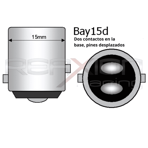 Iron Led 12499ULTRABL 2 Polos Super Canbus Par IR100 - Imagen 3