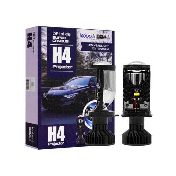 Kit Led KB1 - H4 Canbus Csp Con Lupa 40.000 Lm