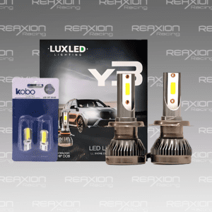 Kit Turbo Led Y3 44.000 lumenes + Par Ampolletas T10 Cola Pescado