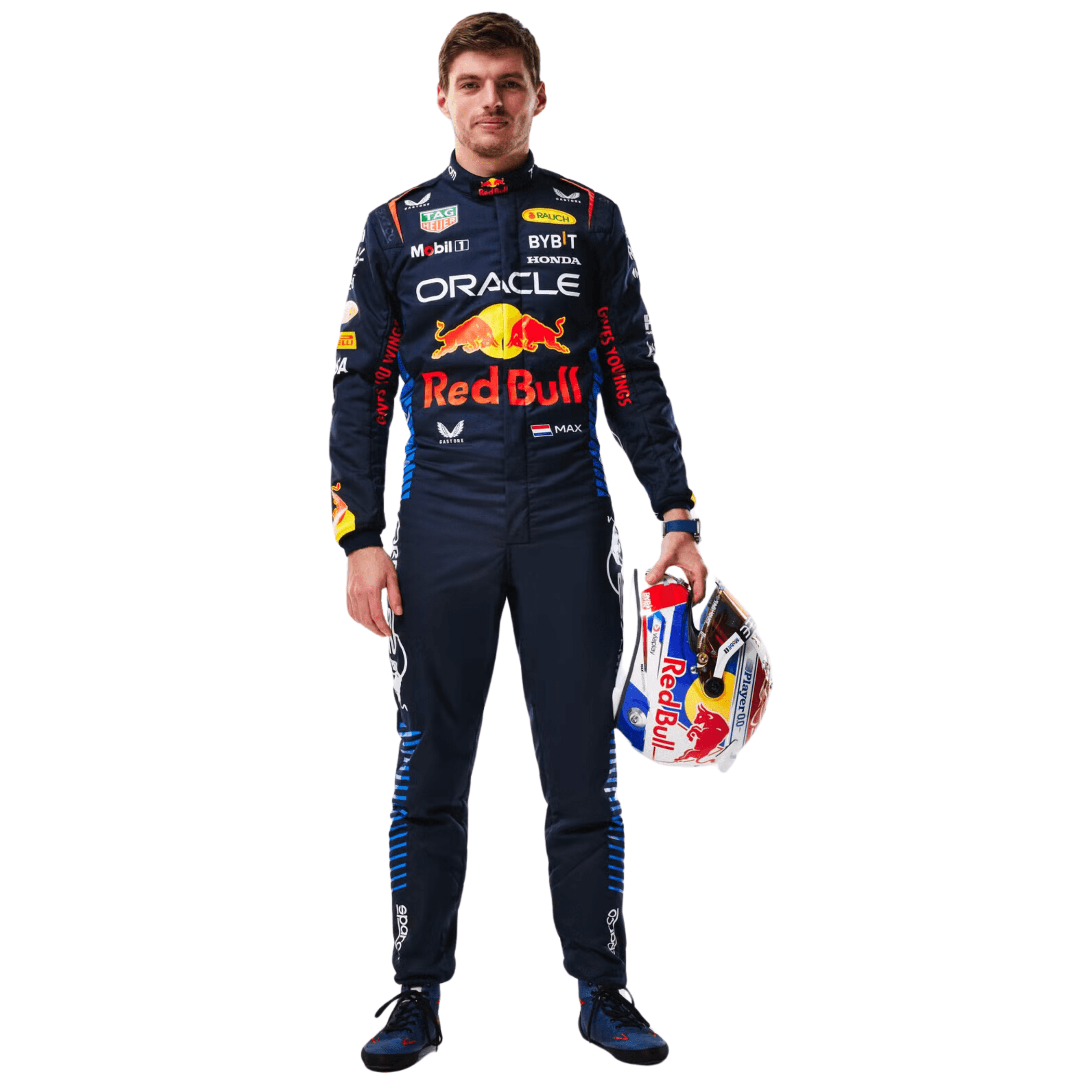 Buzo / Traje Piloto F1 Diseño Red Bull Max Verstappen 2024