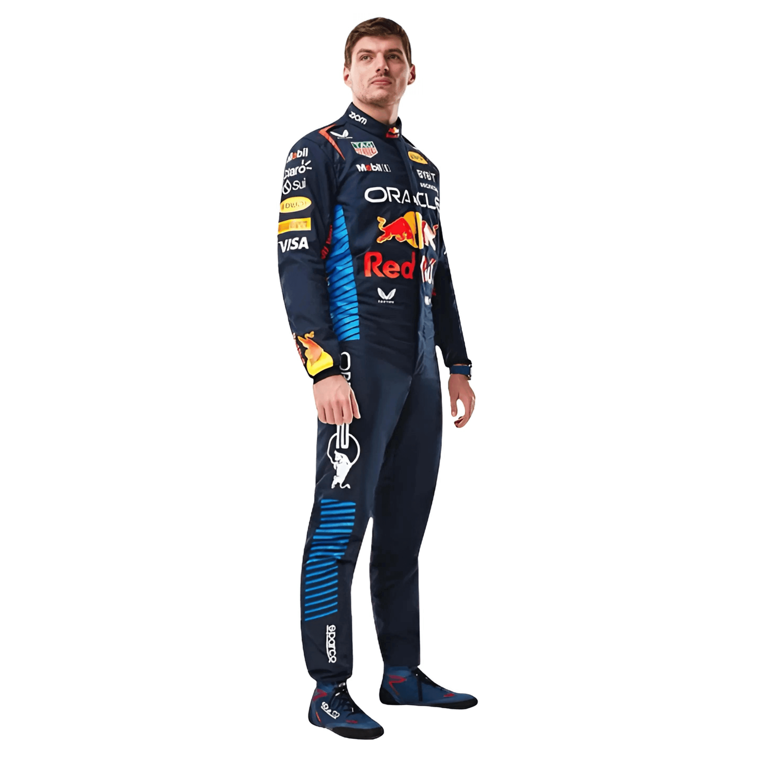 Buzo / Traje Piloto F1 Diseño Red Bull Max Verstappen 2024 - Imagen 2