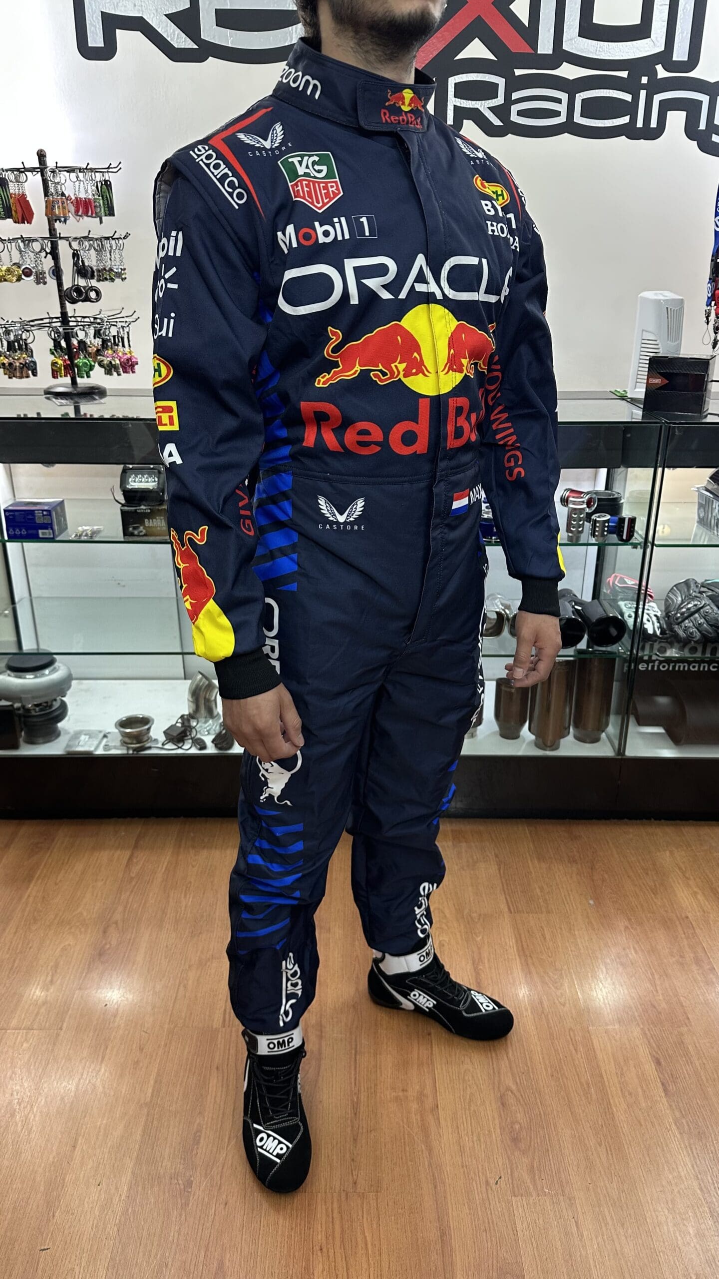 Buzo / Traje Piloto F1 Diseño Red Bull Max Verstappen 2024 - Imagen 4