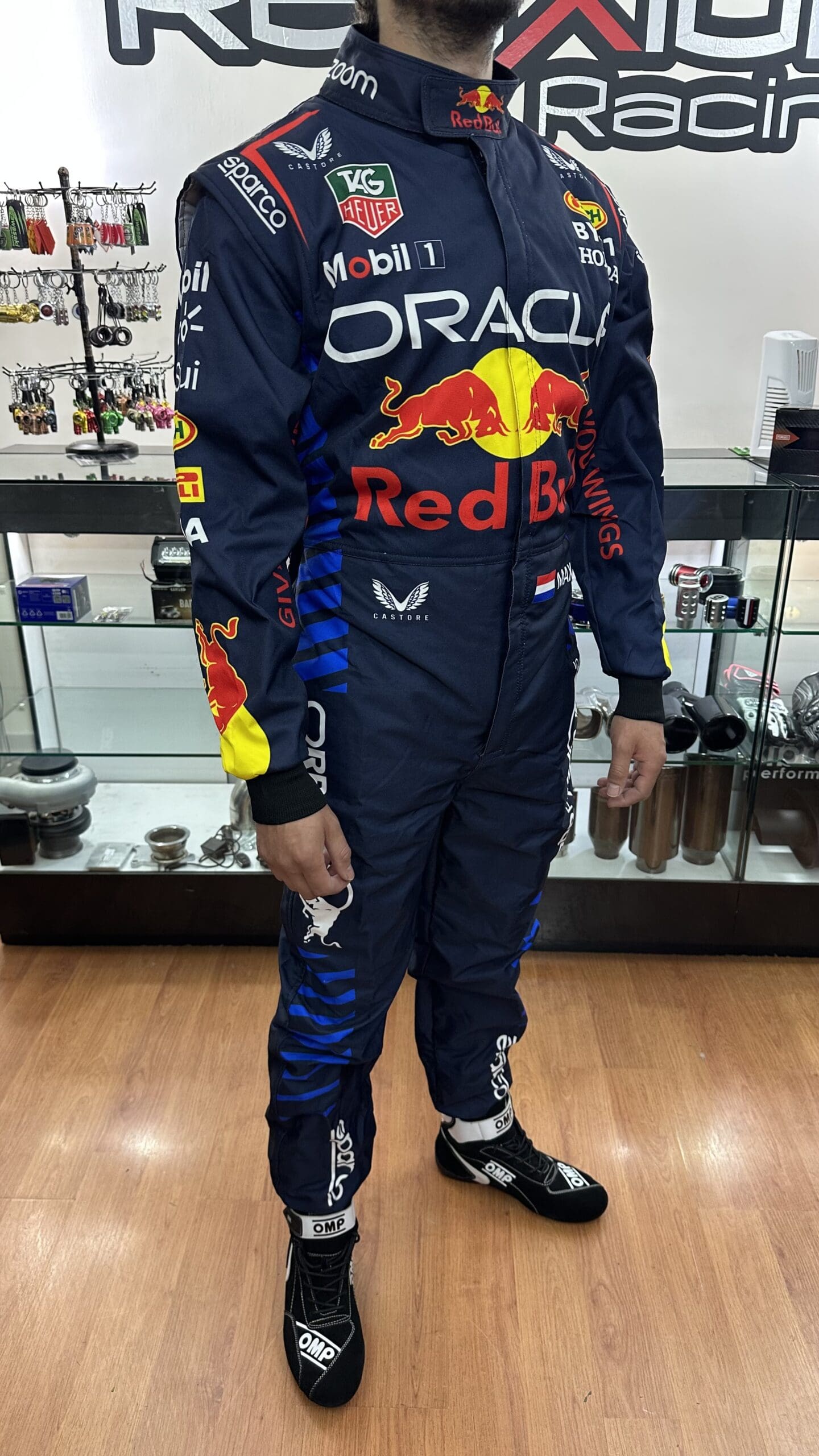 Buzo / Traje Piloto F1 Diseño Red Bull Max Verstappen 2024 - Imagen 5