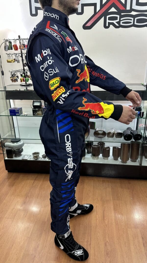 Buzo / Traje Piloto F1 Diseño Red Bull Max Verstappen 2024 - Imagen 6