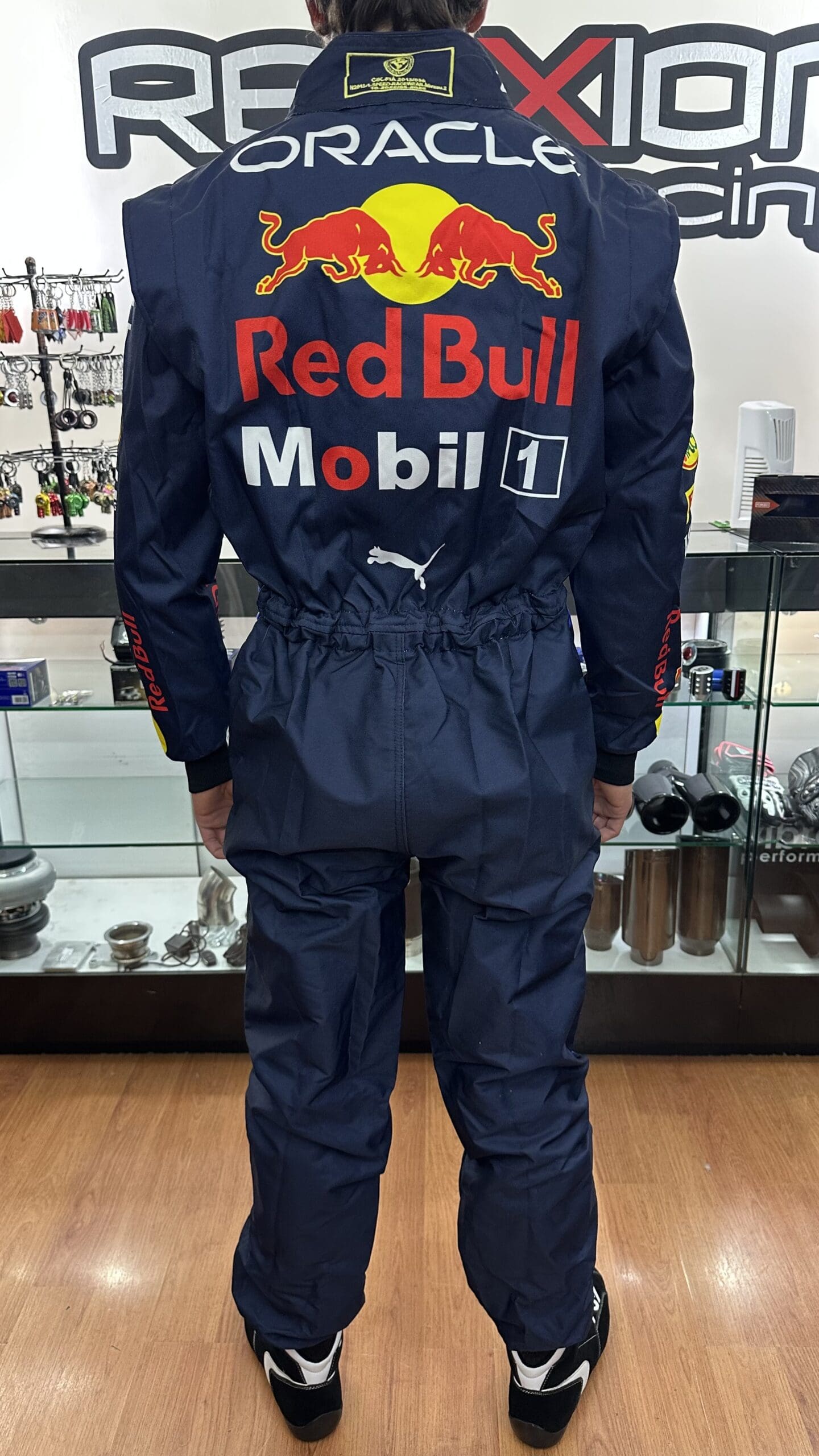 Buzo / Traje Piloto F1 Diseño Red Bull Max Verstappen 2024 - Imagen 10