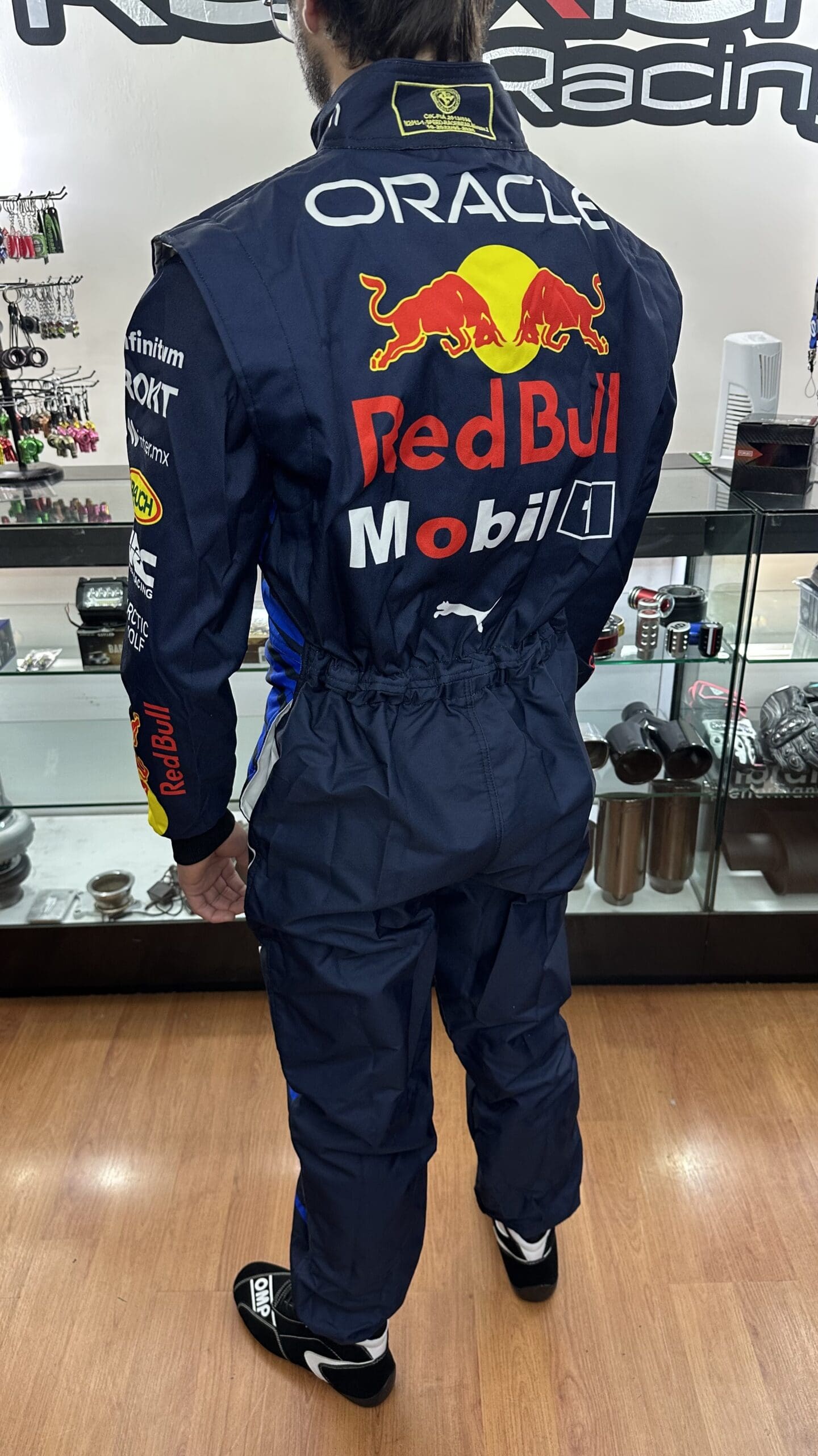 Buzo / Traje Piloto F1 Diseño Red Bull Max Verstappen 2024 - Imagen 12
