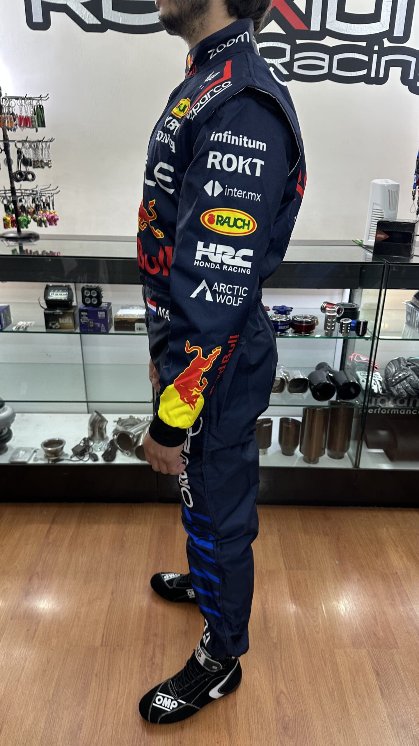 Buzo / Traje Piloto F1 Diseño Red Bull Max Verstappen 2024 - Imagen 16