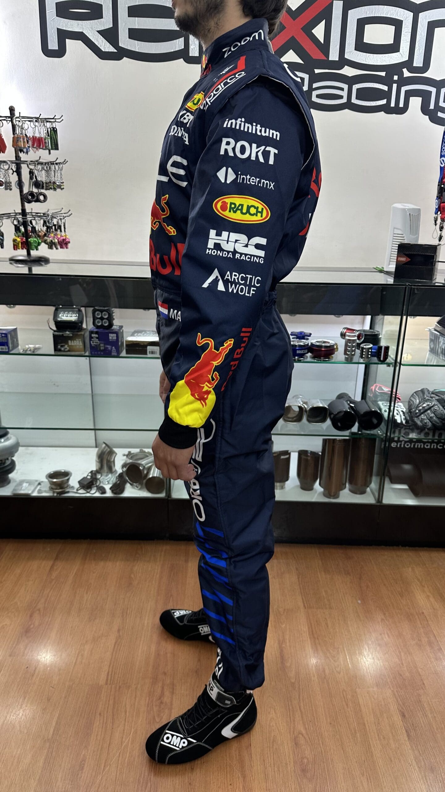 Buzo / Traje Piloto F1 Diseño Red Bull Max Verstappen 2024 - Imagen 17