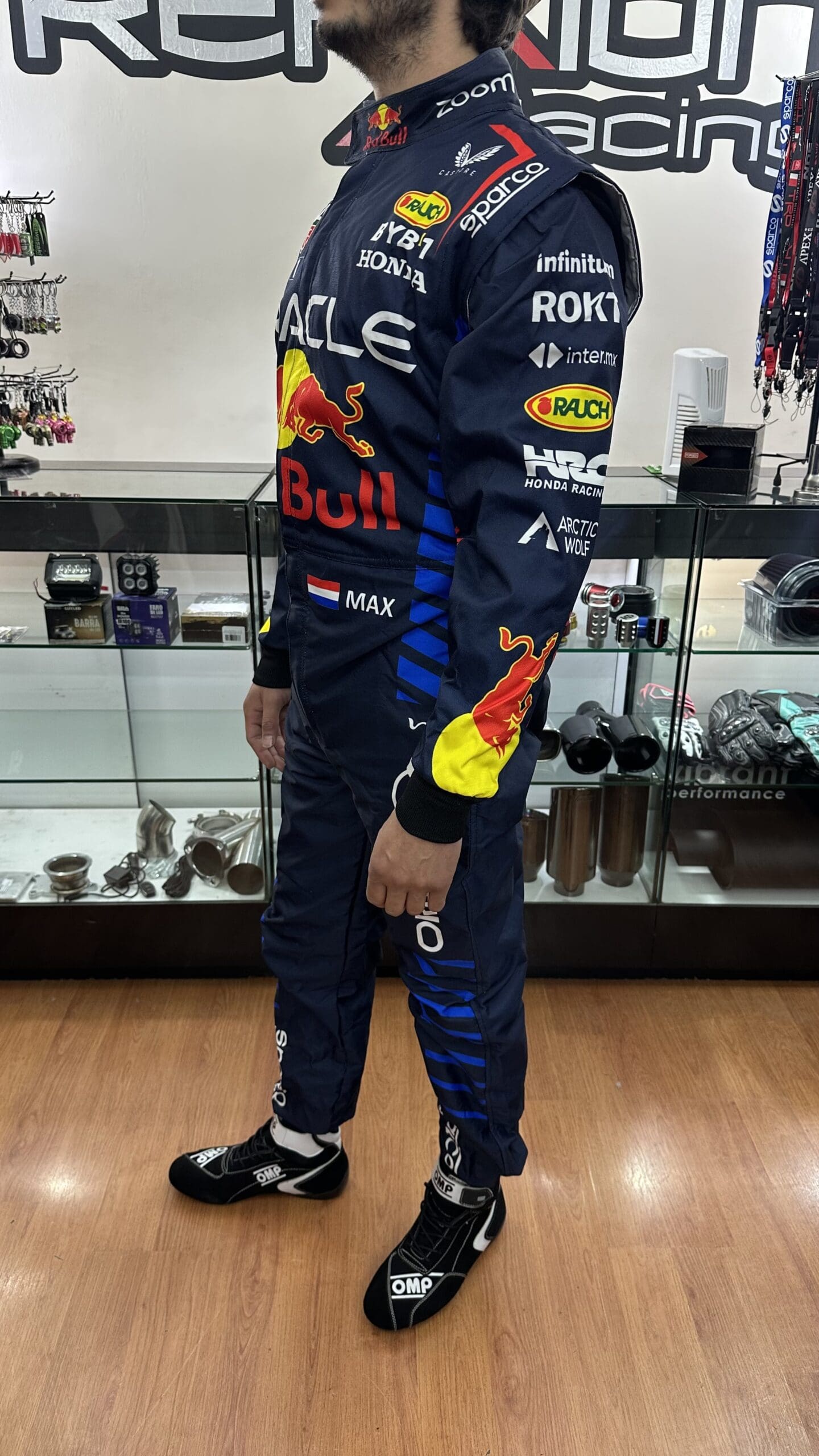 Buzo / Traje Piloto F1 Diseño Red Bull Max Verstappen 2024 - Imagen 20