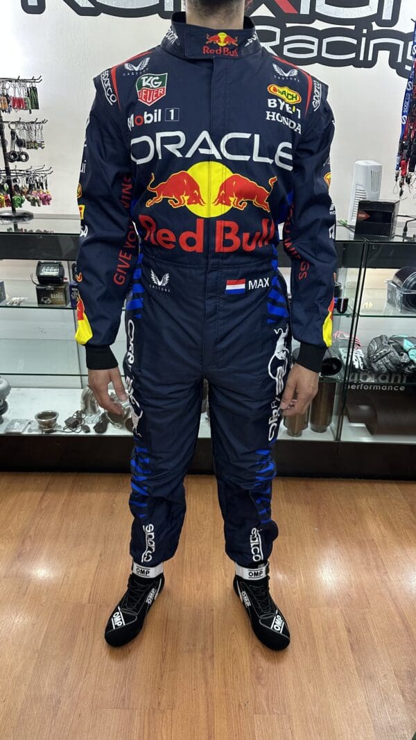 Buzo / Traje Piloto F1 Diseño Red Bull Max Verstappen 2024 - Imagen 21