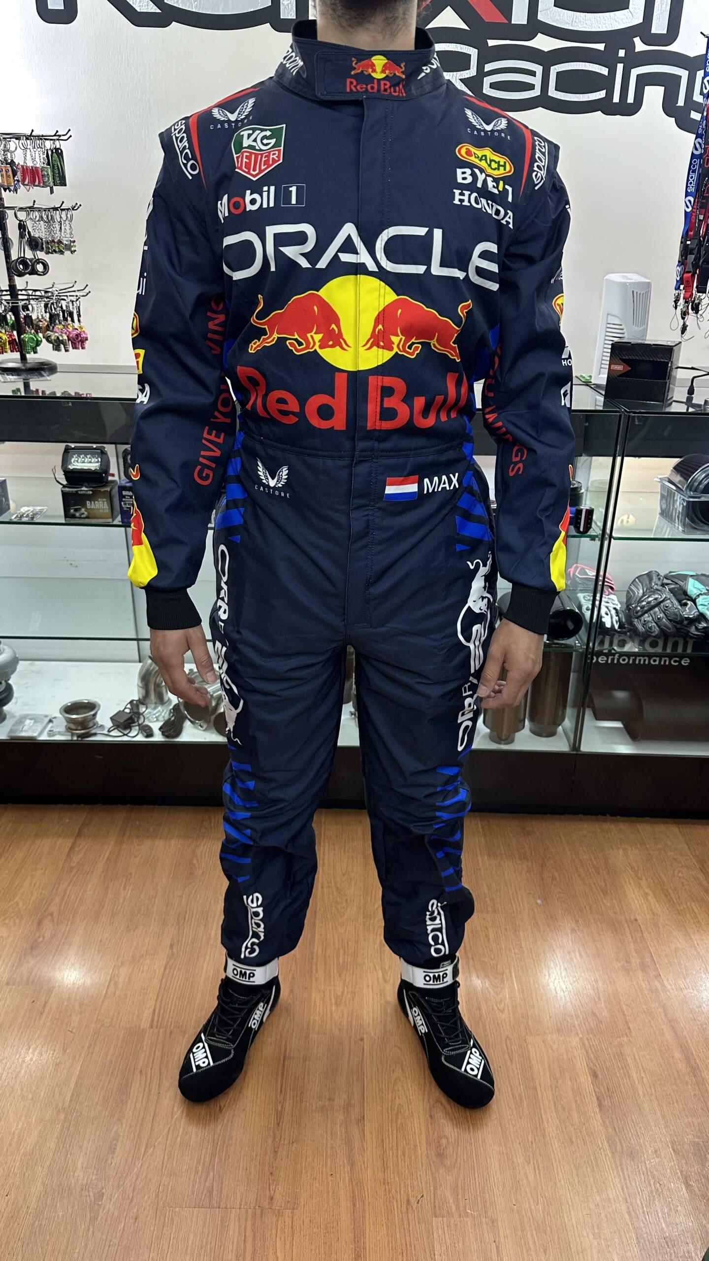 Buzo / Traje Piloto F1 Diseño Red Bull Max Verstappen 2024 - Imagen 21