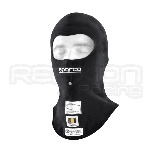BALACLAVA ORIGINAL SPARCO FIA 8856-2018 SFI 3.3 RW-7 NEGRA