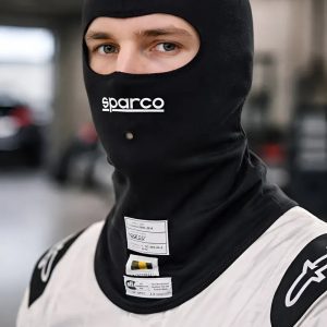 BALACLAVA ORIGINAL SPARCO FIA 8856-2018 SFI 3.3 RW-4 NEGRA