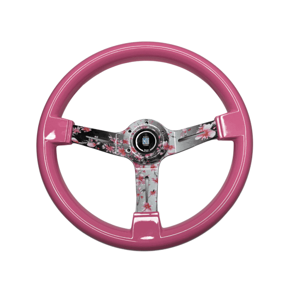 Volante Nardi Rosado Sakura Semi Plano