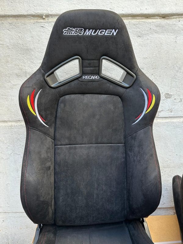 PAR BUTACAS RECLINABLES SR-7 MUGEN GAMUZA - Imagen 2