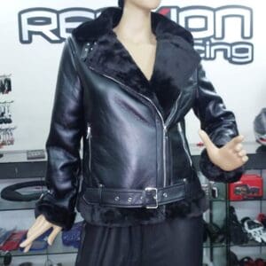 Chaqueta de Aviadora a la Cadera Full Forrada