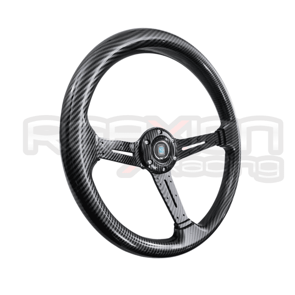 VOLANTE NARDI TIPO FIBRA DE CARBONO 350MM - Imagen 3