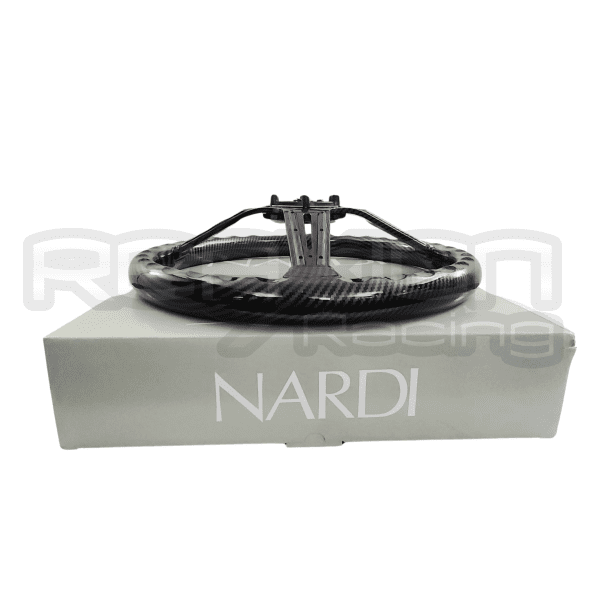 VOLANTE NARDI TIPO FIBRA DE CARBONO 350MM - Imagen 2