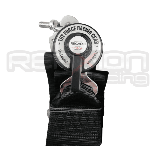 CINTURON 4 PUNTAS RECARO NEGRO - Imagen 5